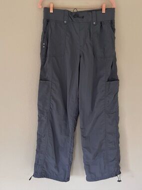 Vintage Y2K No Boundaries Cargo Pants M Parachute Bungee Baggy Gorpcore 90s